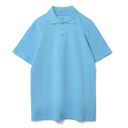 Рубашка поло мужская Virma Light, голубая, S–3XL