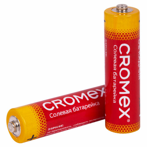 Батарейки солевые "пальчиковые" КОМПЛЕКТ 10+1 шт., CROMEX Super Heavy Duty, AA (R6,15A), блистер, 456256