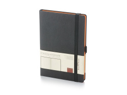 Ежедневник недатированный А5 «Monaco», Цвет черный