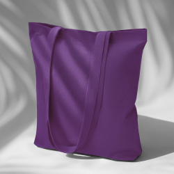 Сумка из плотного хлопка «Carryme 220», 220 г/м2, Цвет фиолетовый