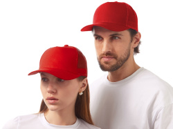 Бейсболка «Kansas», Цвет красный