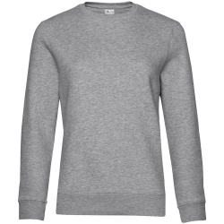 Свитшот женский Queen, серый меланж, XS–3XL