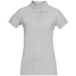 Рубашка поло женская Virma Premium Lady, серый меланж, S–3XL