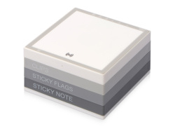 Настольный органайзер «Chaos» с функцией беспроводной зарядки, Цвет белый