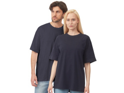 Футболка оверсайз «Vienna» унисекс, Размер XL, Цвет темно-синий