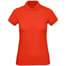 Рубашка поло женская Inspire, красная, XS–XXL