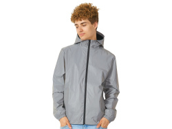 Ветровка светоотражающая «Reflector», Размер XL, Цвет серый светоотражающий
