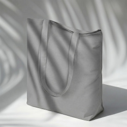 Сумка из хлопка «Carryme 140», 140 г/м2, Цвет серый