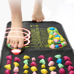 Массажный коврик для ног (ортопедический коврик) Foot-Massage MAT  “Камушки” (175,0 * 35,0 см)