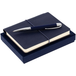 Набор Business Diary Mini, синий, 17х13х2,9 см