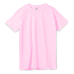 Футболка унисекс Regent 150, розовая, XS–XXL