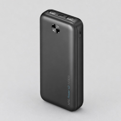 Внешний АКБ NRG Power V2 10000 мА-ч, 2A, 2xUSB, Размер 10000 mAh, Цвет черный