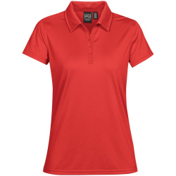 Рубашка поло женская Eclipse H2X-Dry, красная, XS–XXL