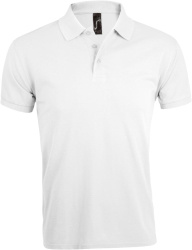 Рубашка поло мужская Prime Men, белая, S–5XL