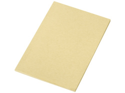 Блокнот А5 «Marsilea» из переработанного бамбука, Цвет натуральный