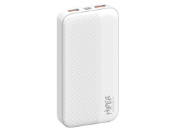 Портативный внешний аккумулятор «SM», 20000 mAh, Цвет белый