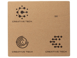 Пробковый коврик для рабочего места с беспроводной зарядкой «Querсus» с гравировкой, Цвет натуральный