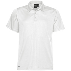 Рубашка поло мужская Eclipse H2X-Dry, белая, S–3XL