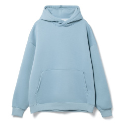 Худи Kulonga Oversize, серо-голубое, XS–XXL