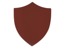 Патч «Щит», nubuk, Цвет коричневый
