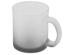 Стеклянная матовая кружка с градиентом для сублимации «Ombre Sub», Цвет черный