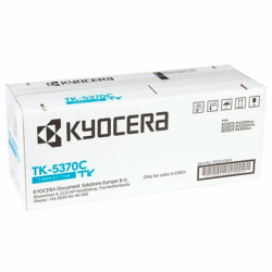 Тонер-картридж KYOCERA (TK-5370C) ECOSYS PA3500cx/MA3500cix/MA3500cifx, голубой, оригинальный, ресурс 5000 страниц, 1T02YJCNL0