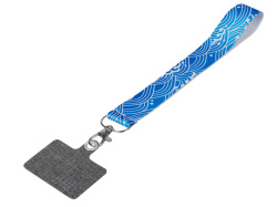 Браслет-ремувка под сублимацию для телефона, Цвет белый/серый