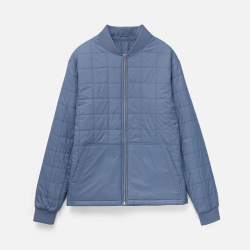 Куртка унисекс Warmbridge, синяя (джинс), XS–XXL