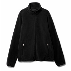 Куртка флисовая унисекс Nesse, черная, XS–XXL