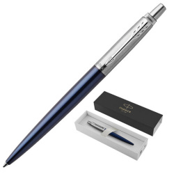 Ручка шариковая PARKER "Jotter Core Royal Blue CT", корпус синий, детали хром, синяя, 1953186