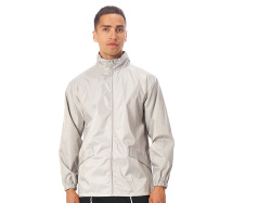 Ветровка "Miami" мужская, Размер XS, Цвет серебристый