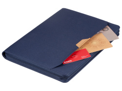 Портфолио А4 из RPET «Harvey», Цвет синий