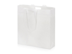 Сумка для покупок «Ambit» из нетканого материала, Цвет белый
