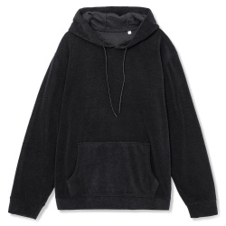 Худи унисекс Prima Vista, черное, S–XL