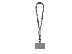 Ремешок-держатель для телефона на запястье «Lany Wristband Eco», Цвет серый