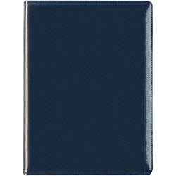 Папка адресная Luxe, синяя, 24х33x2,8 см