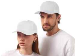 Бейсболка «Kansas», Цвет белый