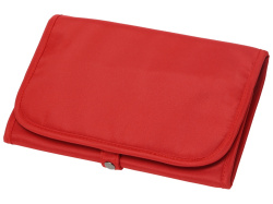 Несессер для путешествий со съемной косметичкой «Flat», Цвет красный