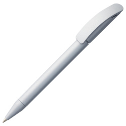 Ручка шариковая Prodir DS3 TVV, серебристый металлик, 13,8х1