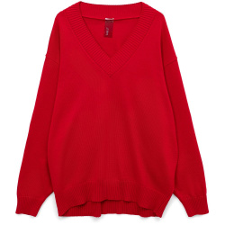 Джемпер Siluetti Stillan, красный, S/M, L/XL