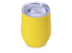 Термокружка «Vacuum mug C1», soft touch, 370 мл, Цвет желтый