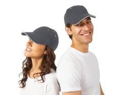 Бейсболка «New Castle», Цвет серый/белый