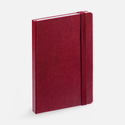 Ежедневник Nova, недатированный, красный, 13х21х1,7 см