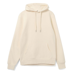Толстовка с капюшоном унисекс Hoodie, светло-желтая, XS–3XL