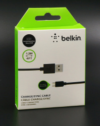 Кабель микро-USB для зарядки и передачи данных Belkin (под Android )