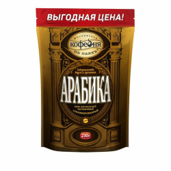 Кофе растворимый МОСКОВСКАЯ КОФЕЙНЯ НА ПАЯХЪ "Арабика" 230 г, сублимированный