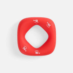 Эспандер кистевой Doubly, красный, 8х8 см