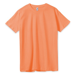 Футболка унисекс Regent 150, оранжевая (абрикосовая), XS–XXL