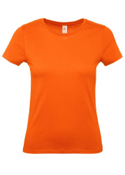 Футболка женская E150, оранжевая, XS–XXL
