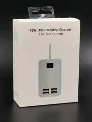 Сетевой блок питания Desktop Charger на 4 USB порта